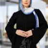 ⁦عباية كريب سعودي مشبح - رقي وفخامة من روان ستور⁩ - الصورة ⁦3⁩