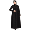 ✨ عباية خليجية بخامة الكريب مع جاكار الفاخر ✨