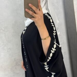 عباية خليجي فري سايز قطعتين